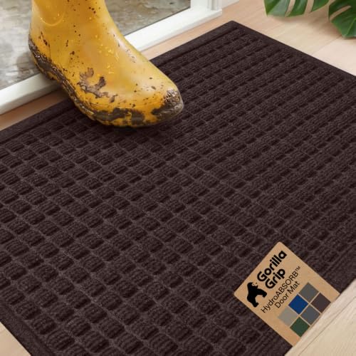 GORILLA GRIP HydroABSORB Door Mat top view