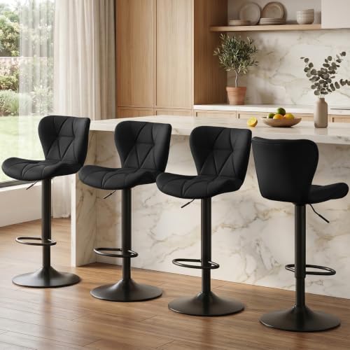 HAPPYMONT bar stools set of 4