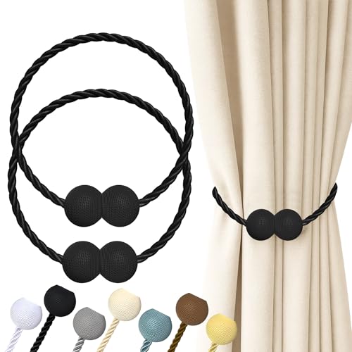 Hion Magnetic Curtain Tiebacks ball design