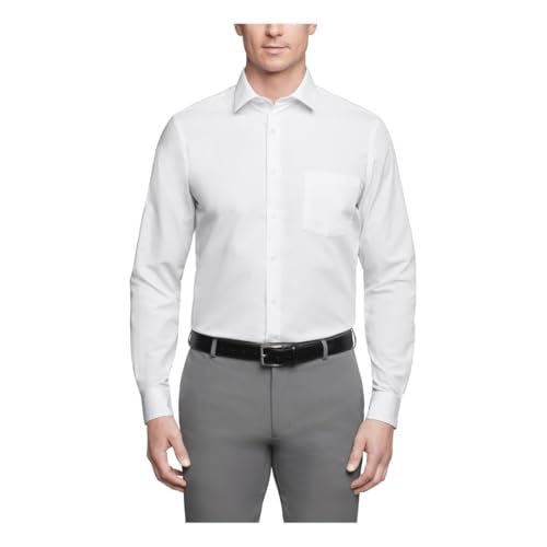 Van Heusen shirt showing adjustable two-button cuff detail