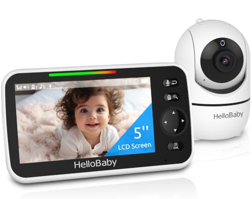 HelloBaby HB6550 5-inch monitor front view