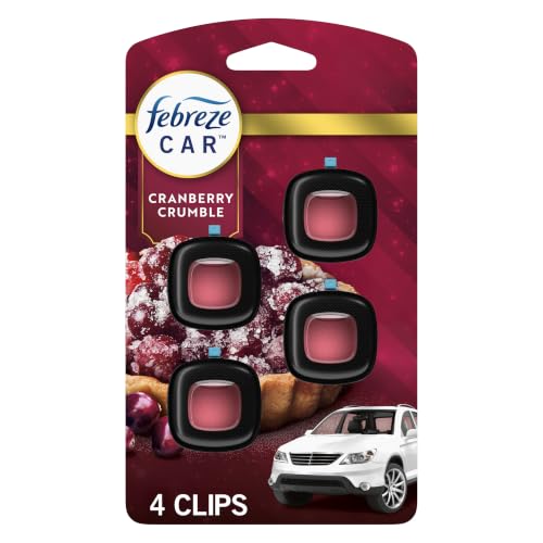 Febreze Car Air Freshener 4 Count package