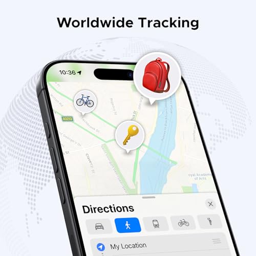 Side profile of UGREEN FineTrack wireless tracker
