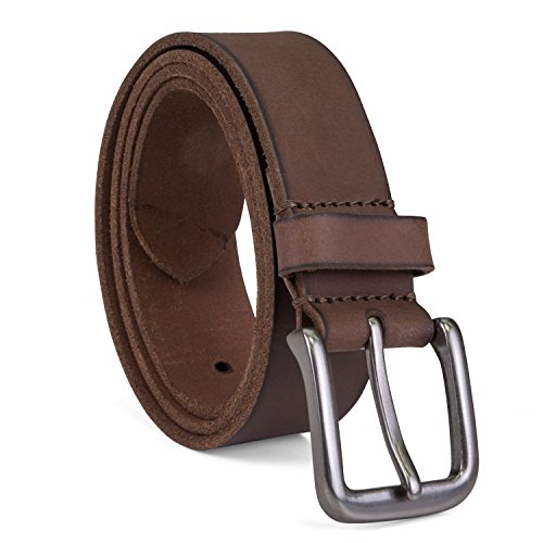 Timberland 35mm classic leather belt dark brown
