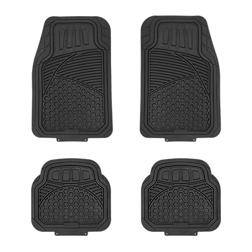 Amazon Basics Heavy Duty Thick PVC Car Floor Mats