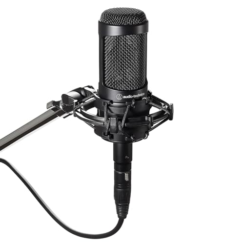 Audio-Technica AT2035 Cardioid Condenser Microphone front view