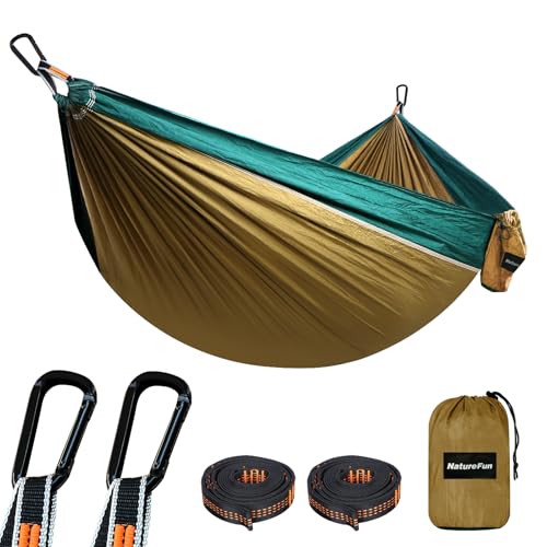NATUREFUN camping hammock folded in bag