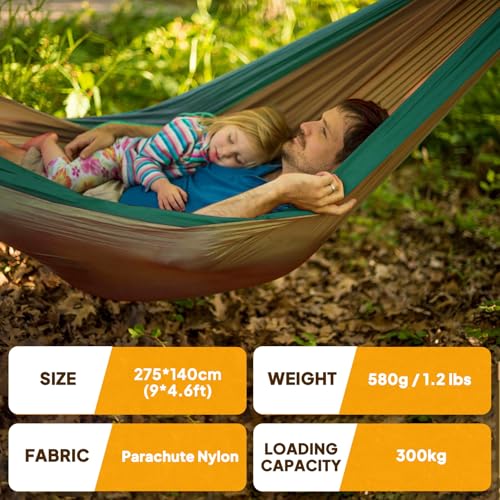 NATUREFUN hammock set up between two trees