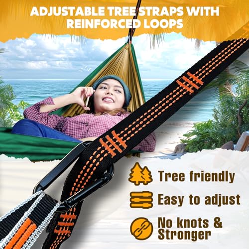 Close up of NATUREFUN hammock nylon fabric