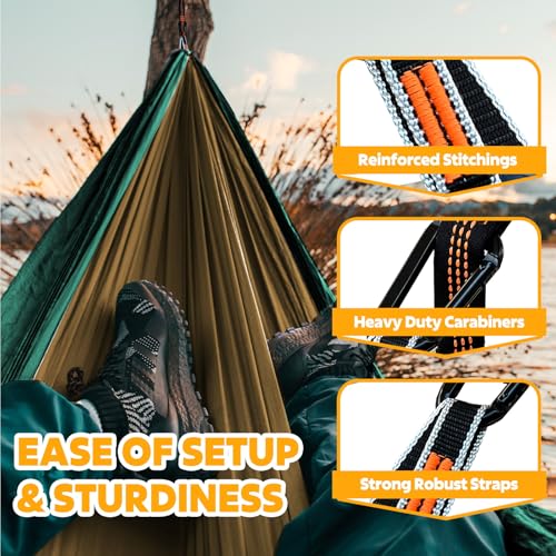 NATUREFUN hammock looped tree straps