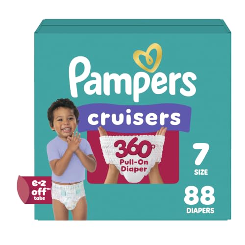 Pampers Cruisers 360 Size 7 front view