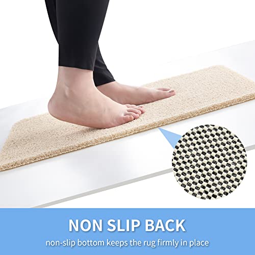 Non-slip plaid backing of Hargiis mat
