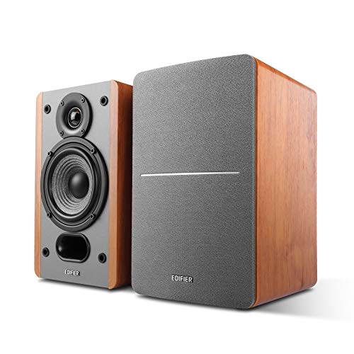 Edifier P12 bookshelf speakers front view