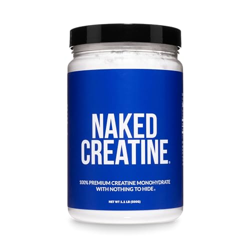 NAKED Pure Micronized Creatine Monohydrate container