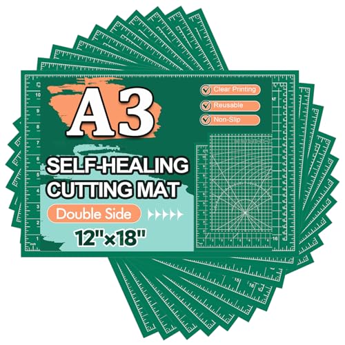 Gomedi 10 Pcs green self-healing cutting mat set