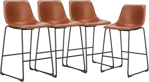 DUMOS Counter Height Bar Stools set of four