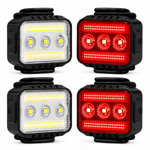 Jokpux bike lights set