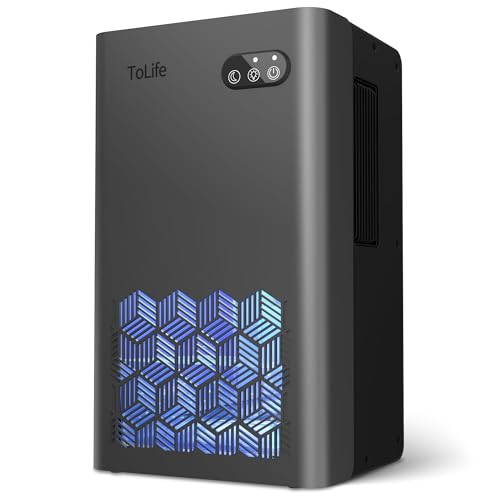 ToLife TZ-C2 grey dehumidifier front view
