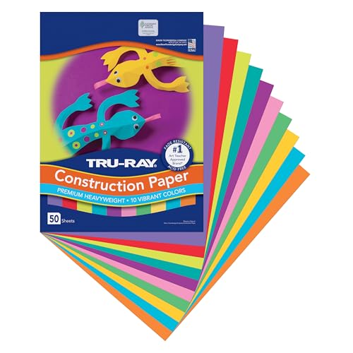 Tru-Ray construction paper pack