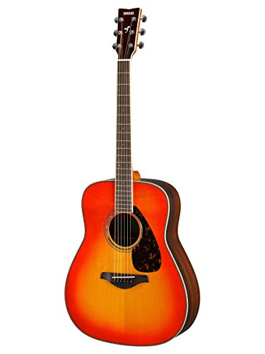 Yamaha FG830 Solid Top Acoustic Guitar in Autumn Burst