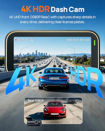70mai A810 Lite dual dash cam system