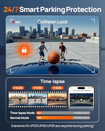 App interface for 70mai A810 Lite