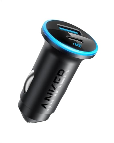 Anker 323 black car charger profile