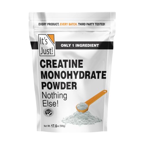 It's Just! Creatine Monohydrate Powder front view