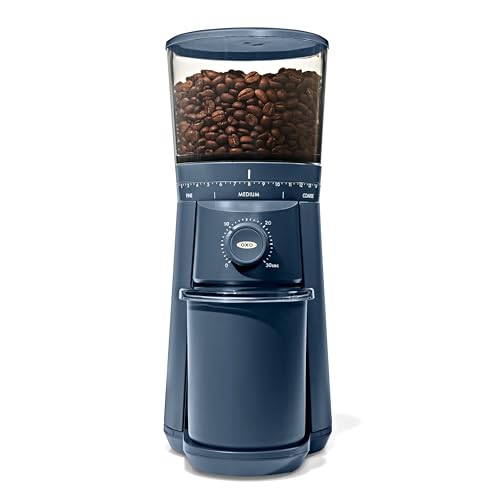 OXO Brew Conical Burr Grinder Storm Blue