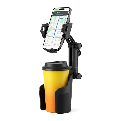 Sosirolo cup holder phone mount black