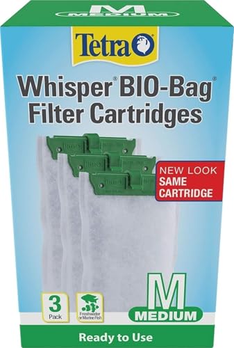 Tetra Whisper Bio-Bag Medium Filter Cartridges packaging