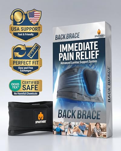 Sparthos Back Brace packaging detail