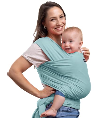 CuddleBug baby wrap in Mint