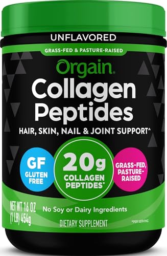 Orgain Collagen Peptides 1lb tub