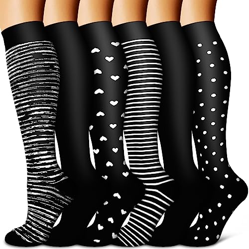 BLUEENJOY Copper Compression Socks 6-Pack profile