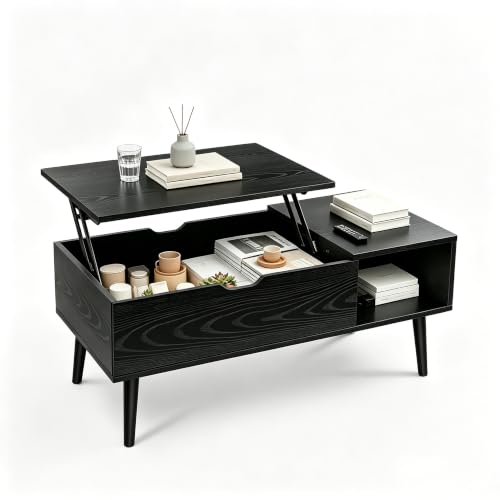 OLIXIS Wood Lift Top Coffee Table