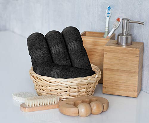 Utopia Towels set stacked neatly on a shelf