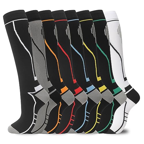 Hello Momoya 8-pair compression sock set