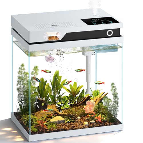 Vehipa 4.2 Gallon smart aquarium front view