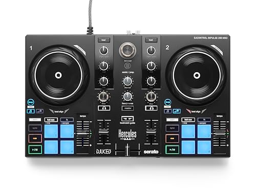 Hercules DJControl Inpulse 200 MK3 top view