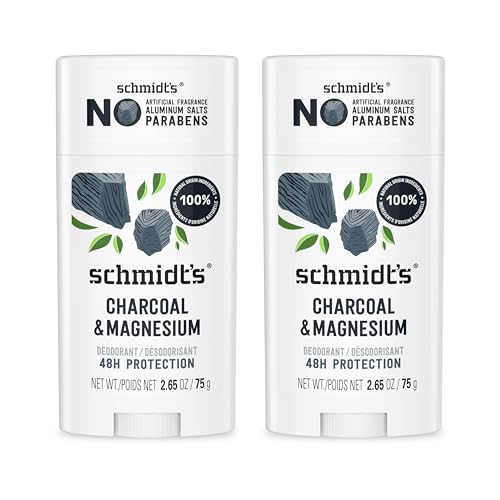 Schmidt's Charcoal & Magnesium 2-pack front view