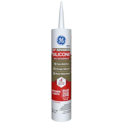 GE Advanced Silicone Caulk cartridge