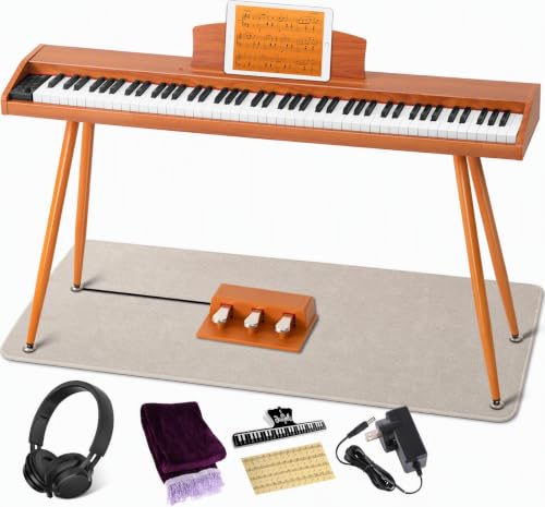 UISCOM URS25 brown digital piano set