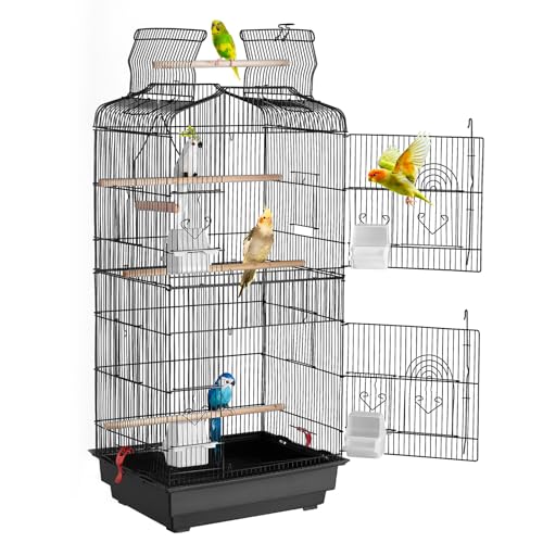 VEVOR 41-inch Open Top bird cage overview