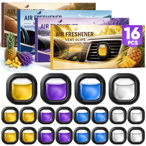 UGODAR 16 Pack Car Air Freshener Vent Clips packaging