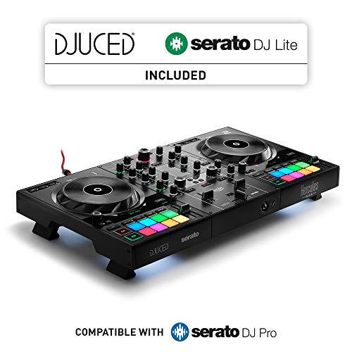 Hercules DJControl Inpulse 500 top view