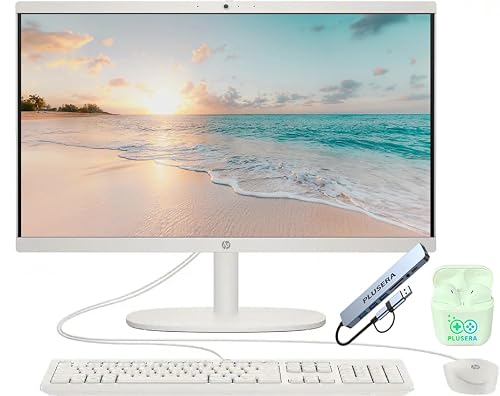 HP 21.5-inch All-in-One Desktop front view