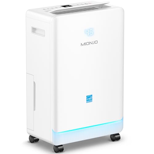 MIONJO V3 white dehumidifier front view
