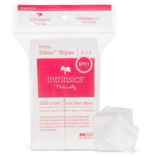 Intrinsics Petite Silken 2x2 Esthetic Wipes box packaging