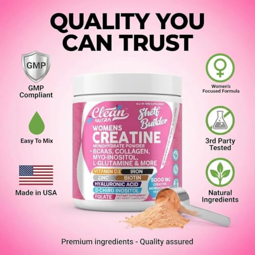 Collagen and biotin supplement powder tub
